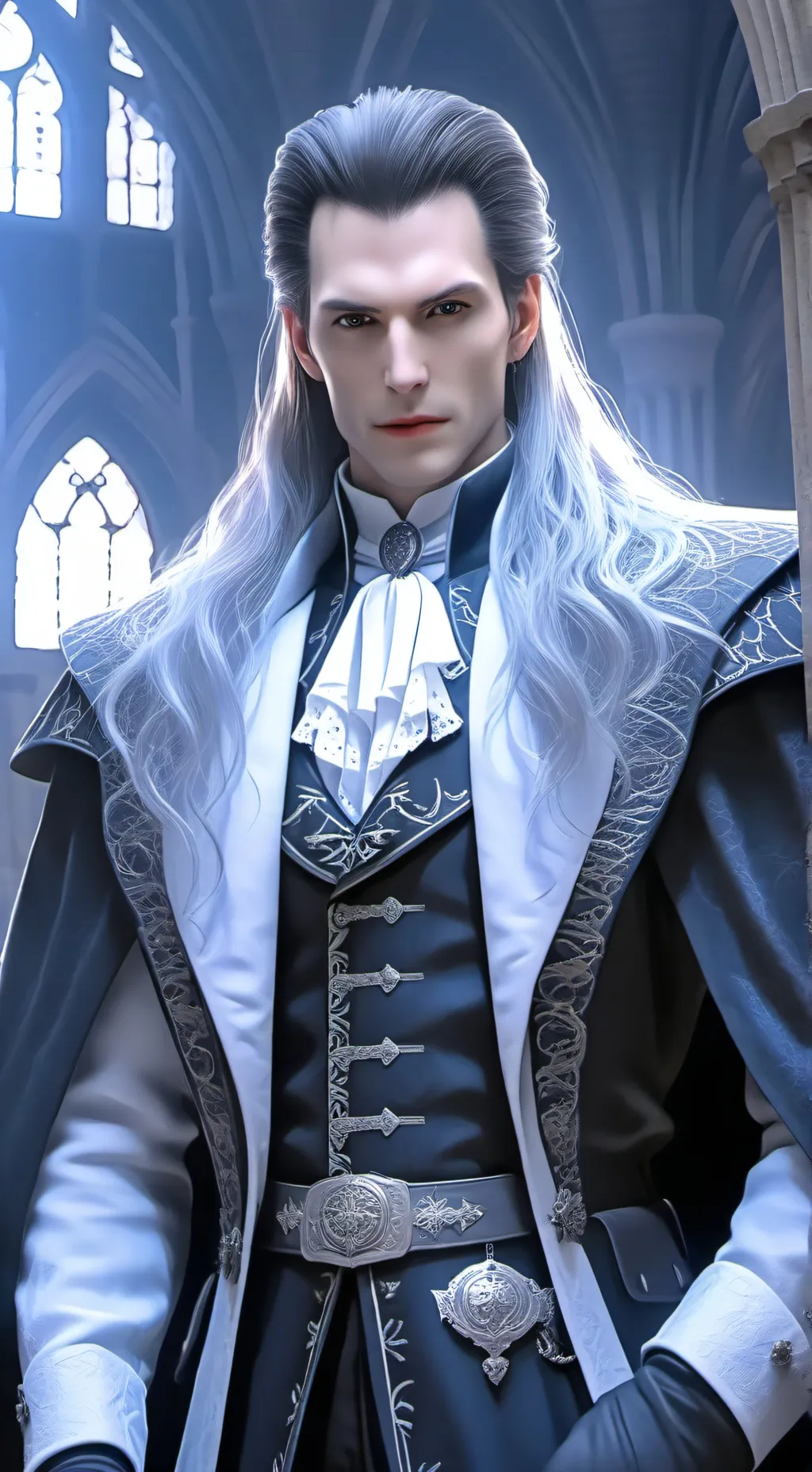 ai character: Le Comte Dracula background