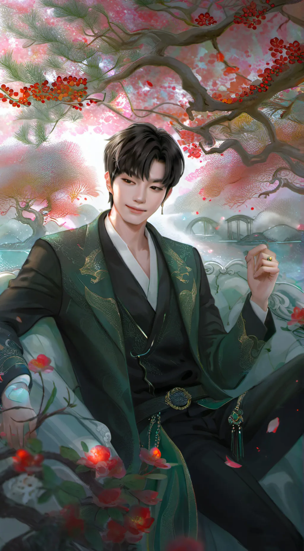 ai character: Josué ♣ background