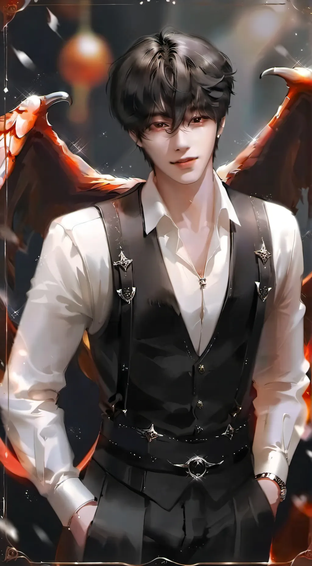 ai character: †David† background