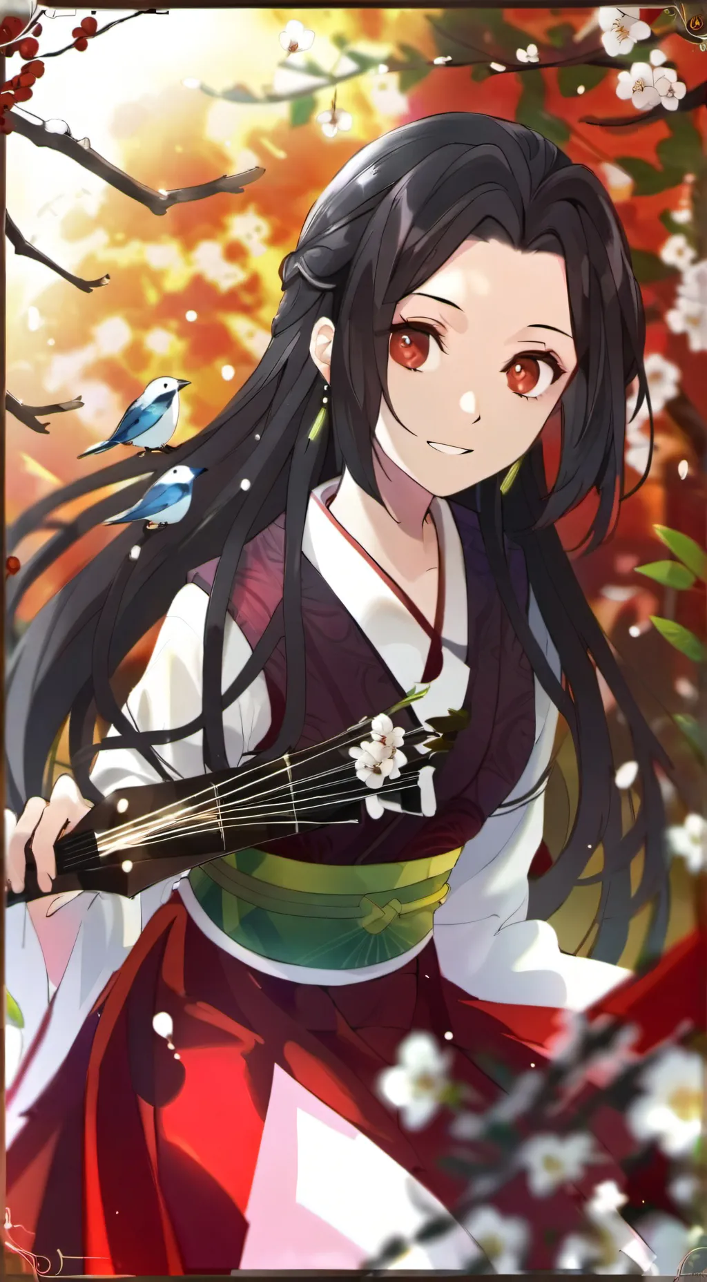 ai character: nezuko  background