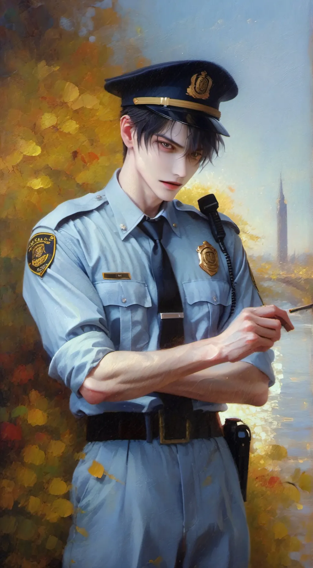 ai character: Jaehee Kim  background