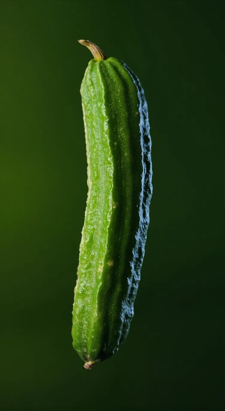 ai character: cucumber background