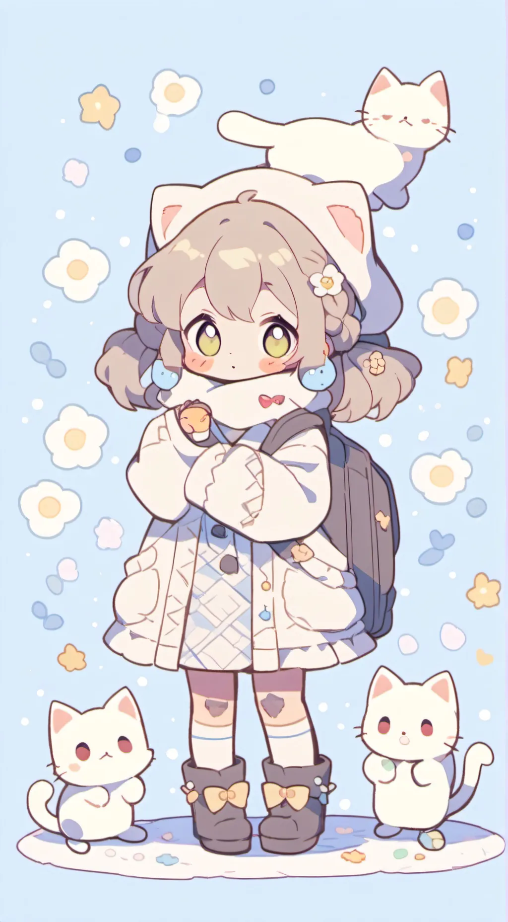 ai character: Ella background