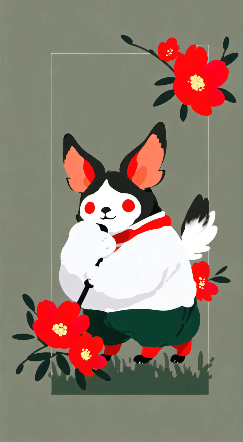 ai character: mha  background