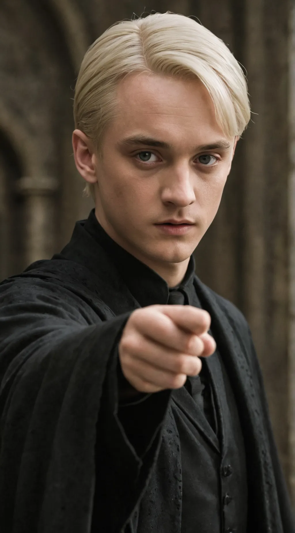 ai character: Hogwarts  background