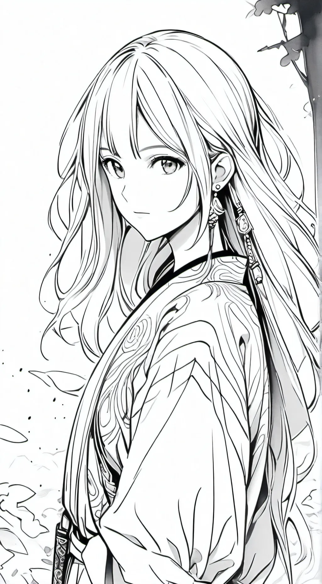 ai character: Nothing here background