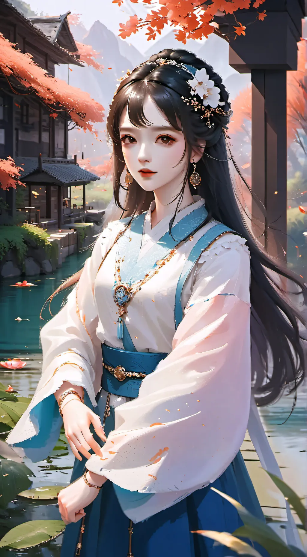 ai character: Hashiras background