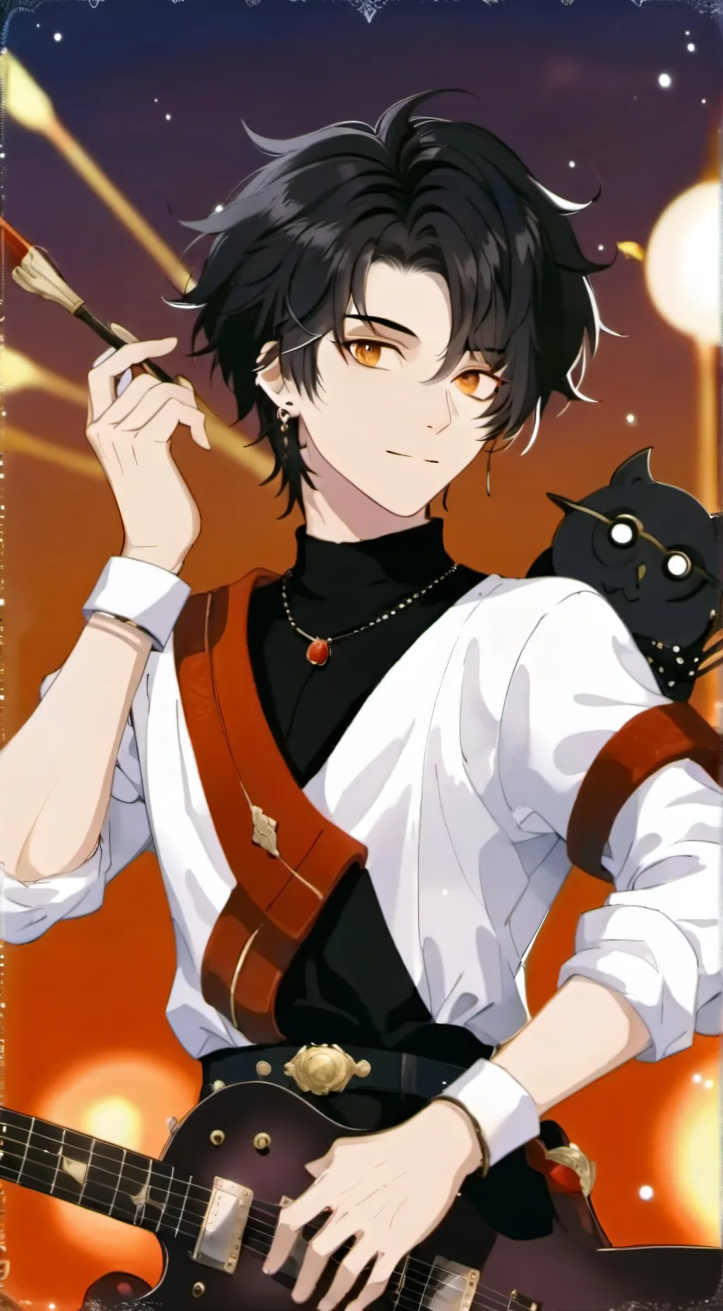 ai character: Toni  background