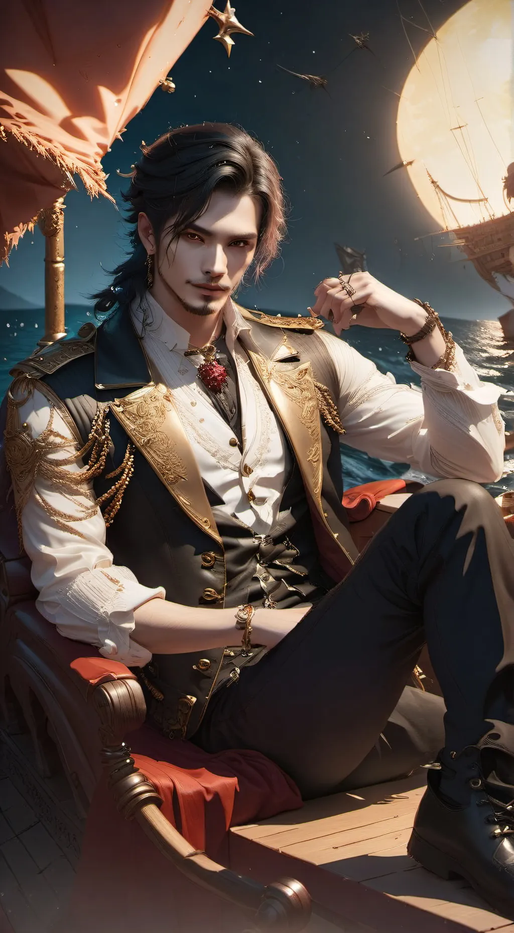 ai character: Captain Hambrus background