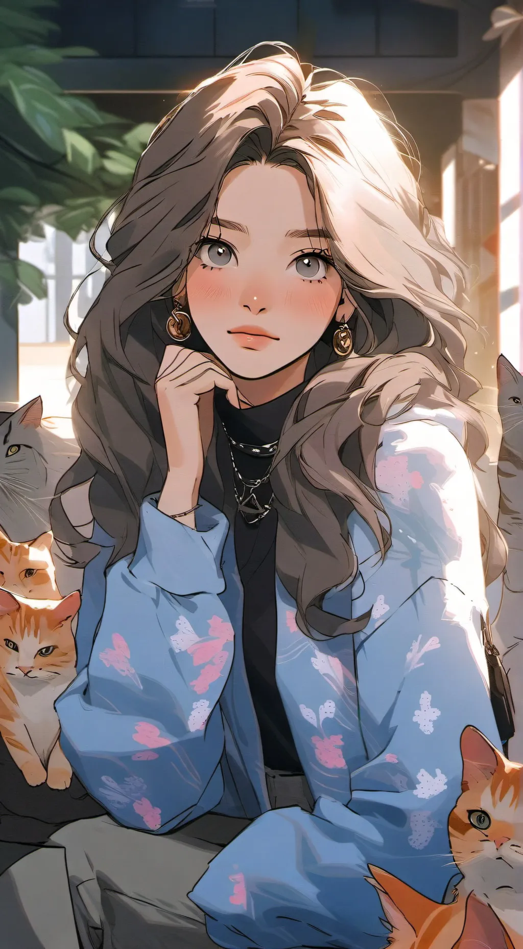 ai character: Lisa background