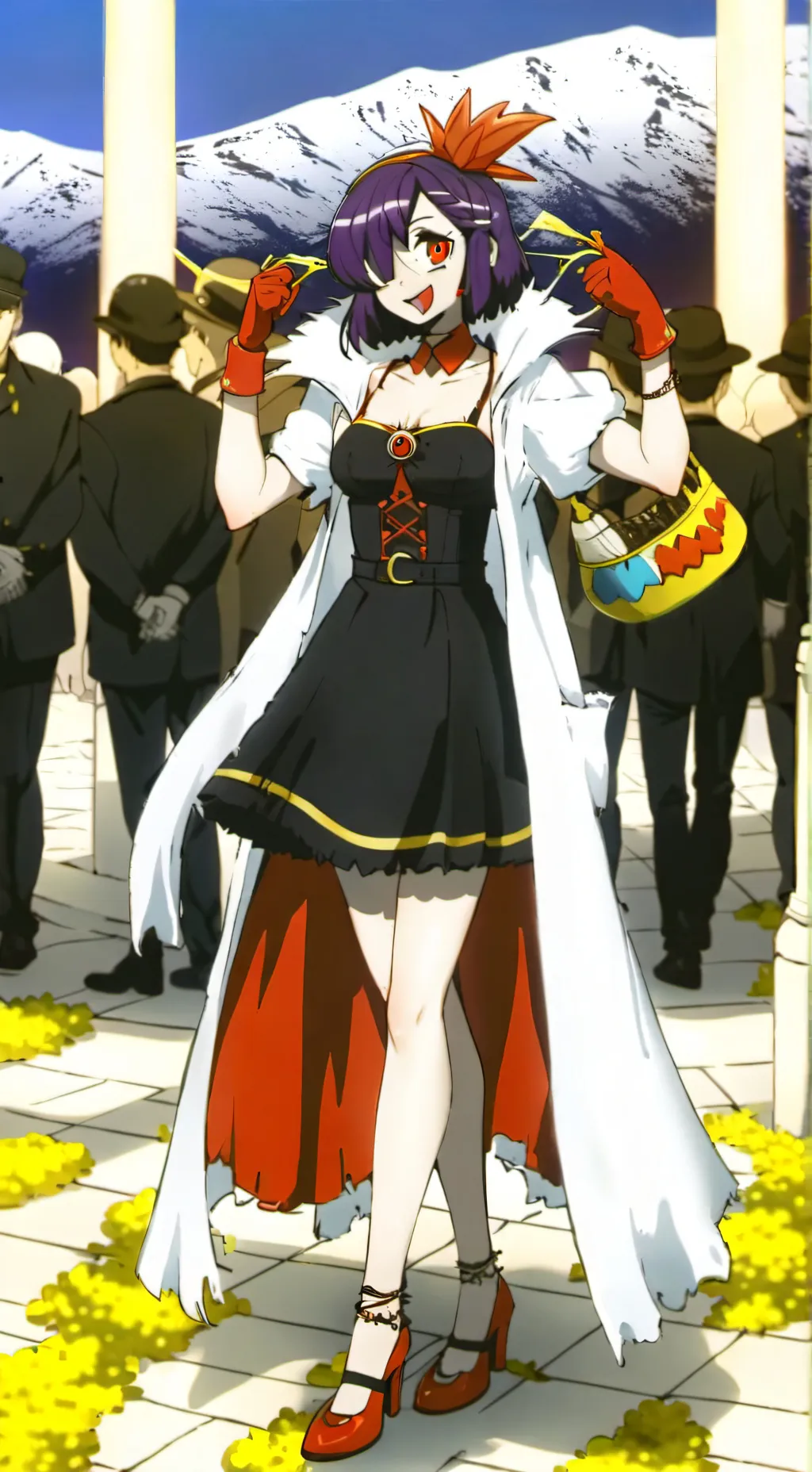 ai character: mili background