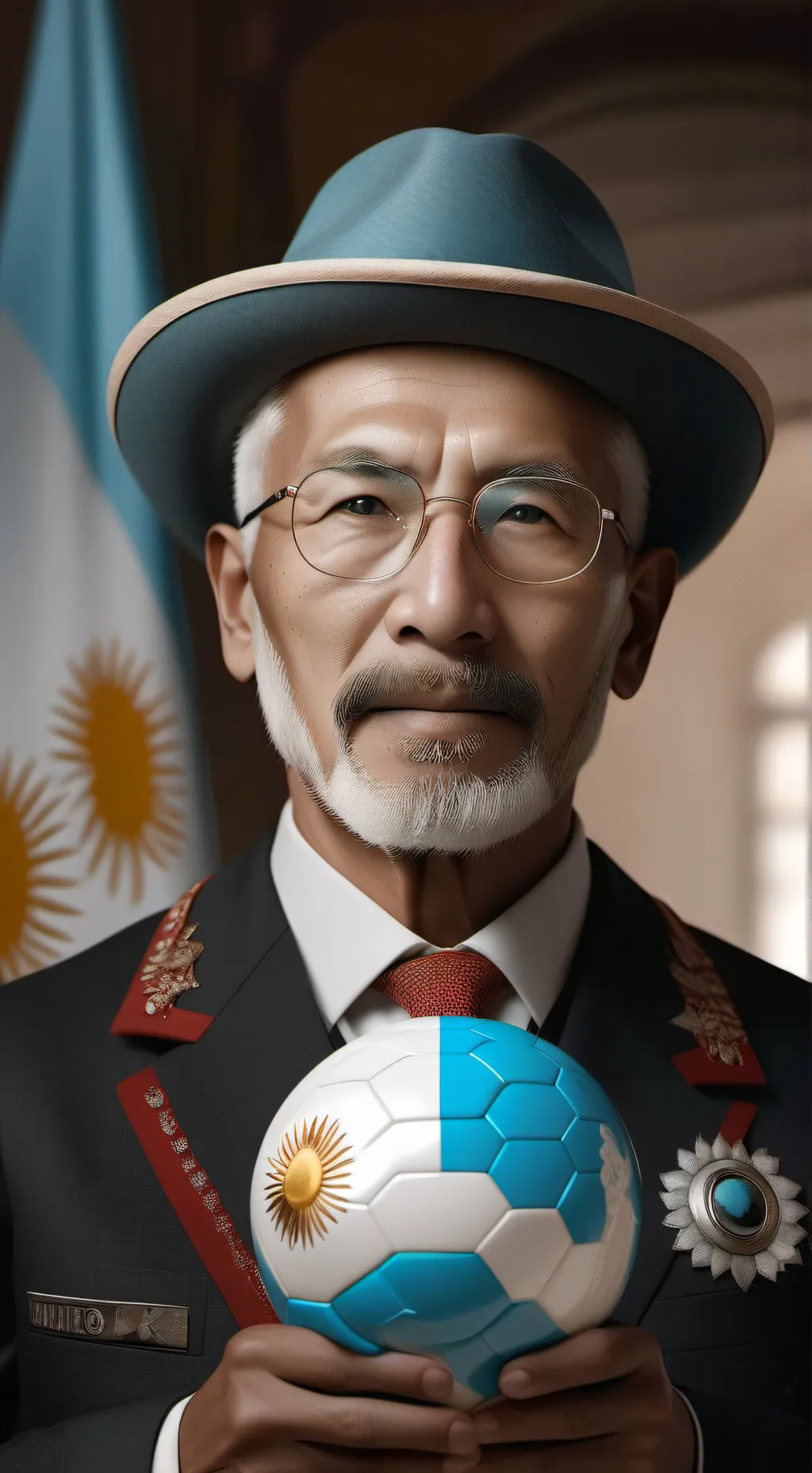 ai character: argentina  background