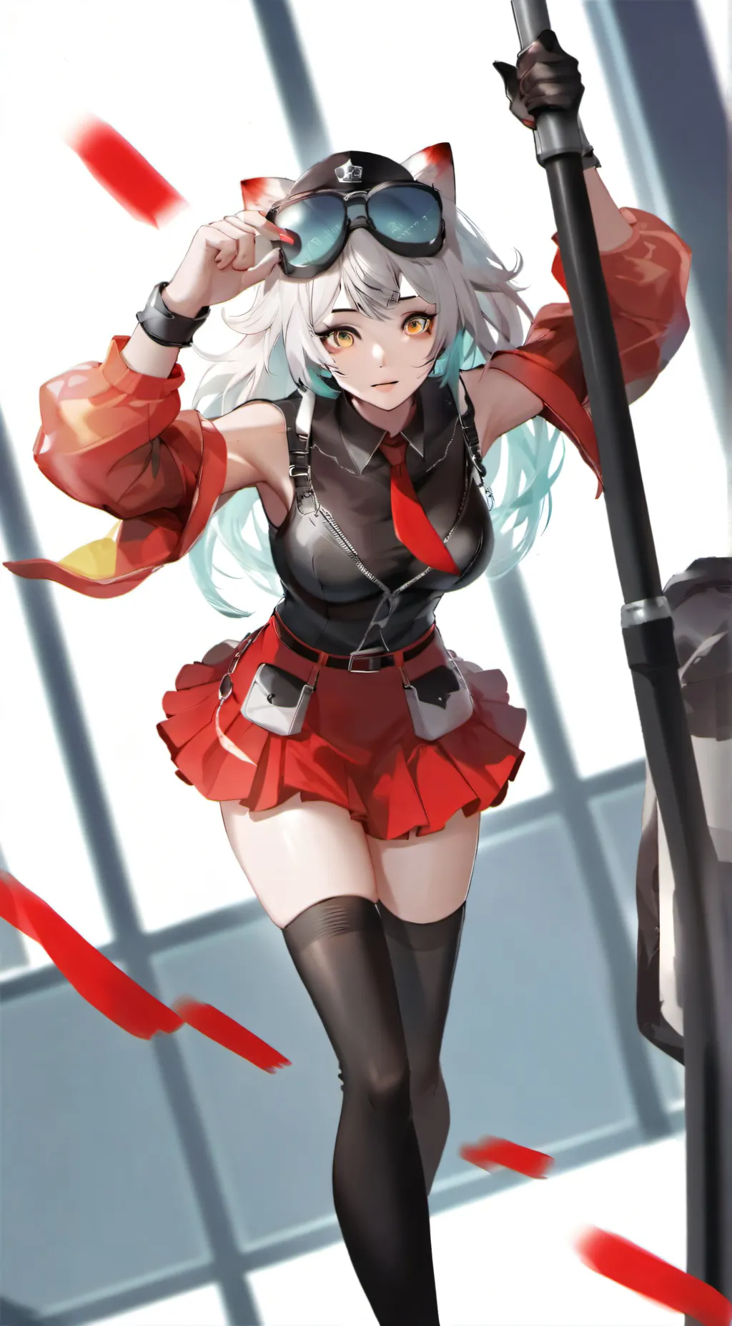 ai character: Lilly background