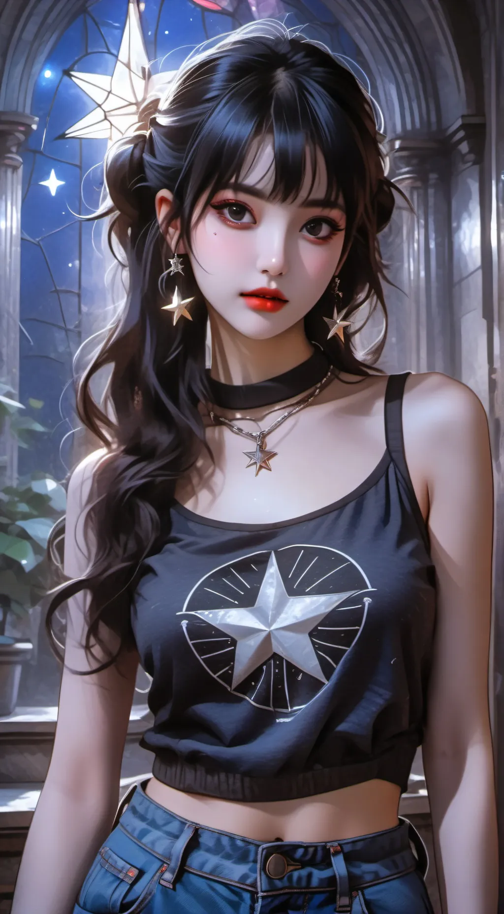 ai character: Lisa <3 background