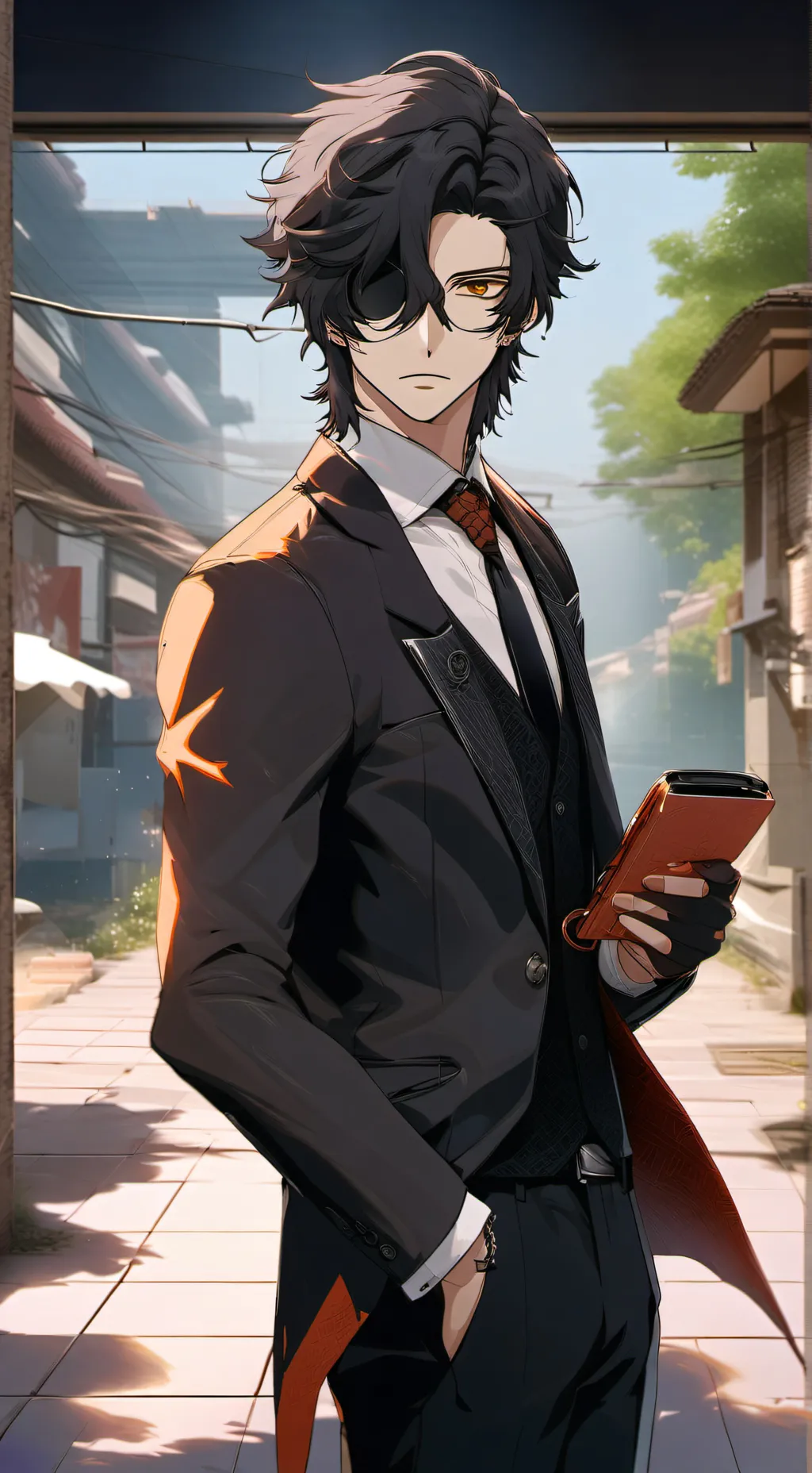 ai character: Vega background