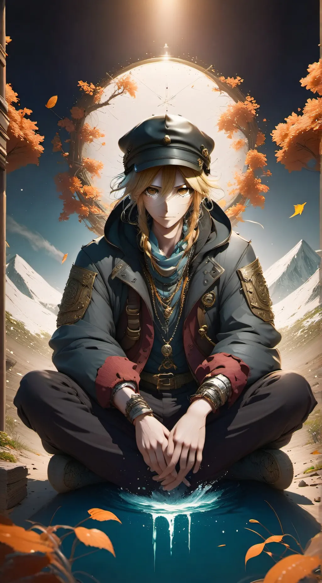 ai character: Link  background