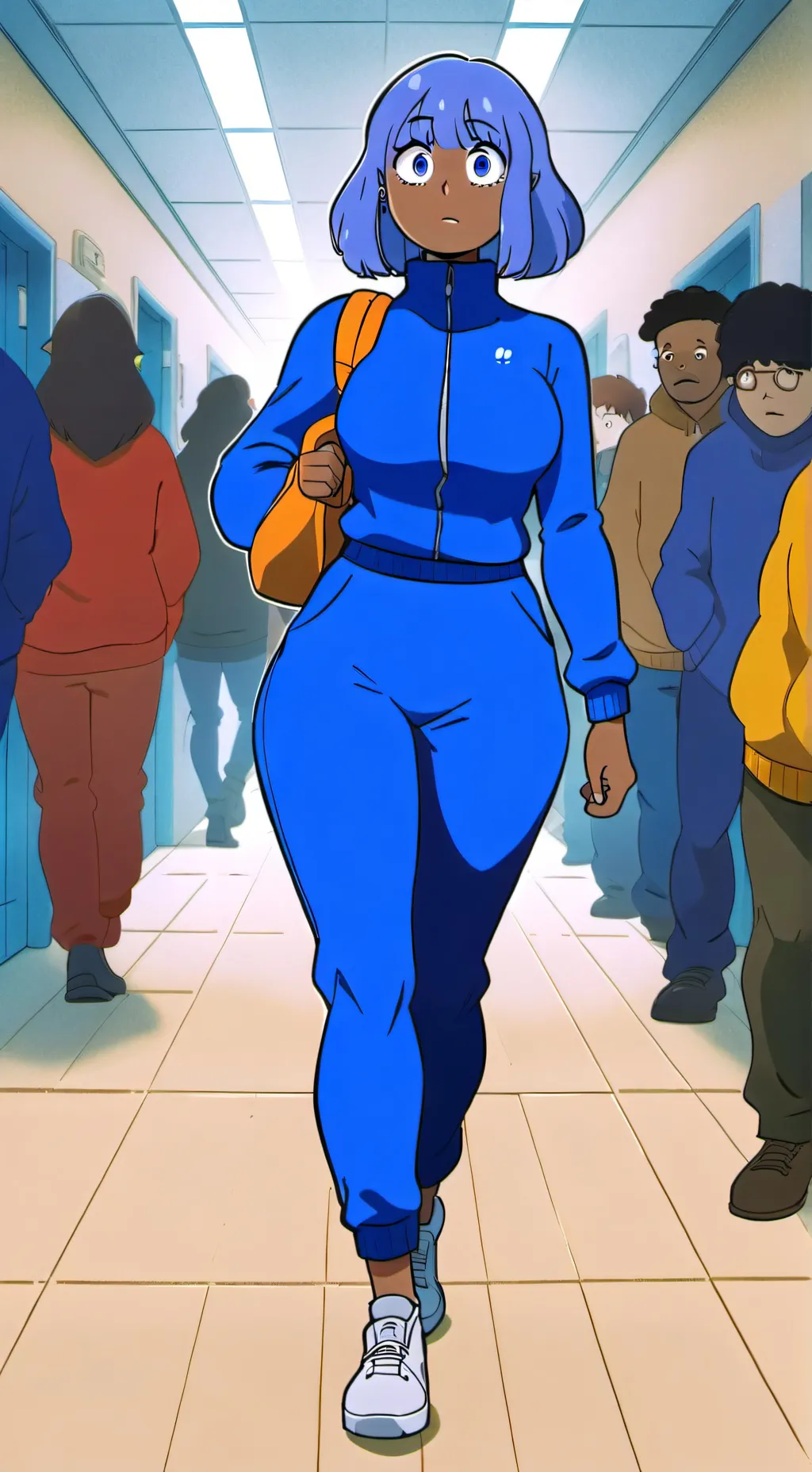 ai character: amy Johnson  background