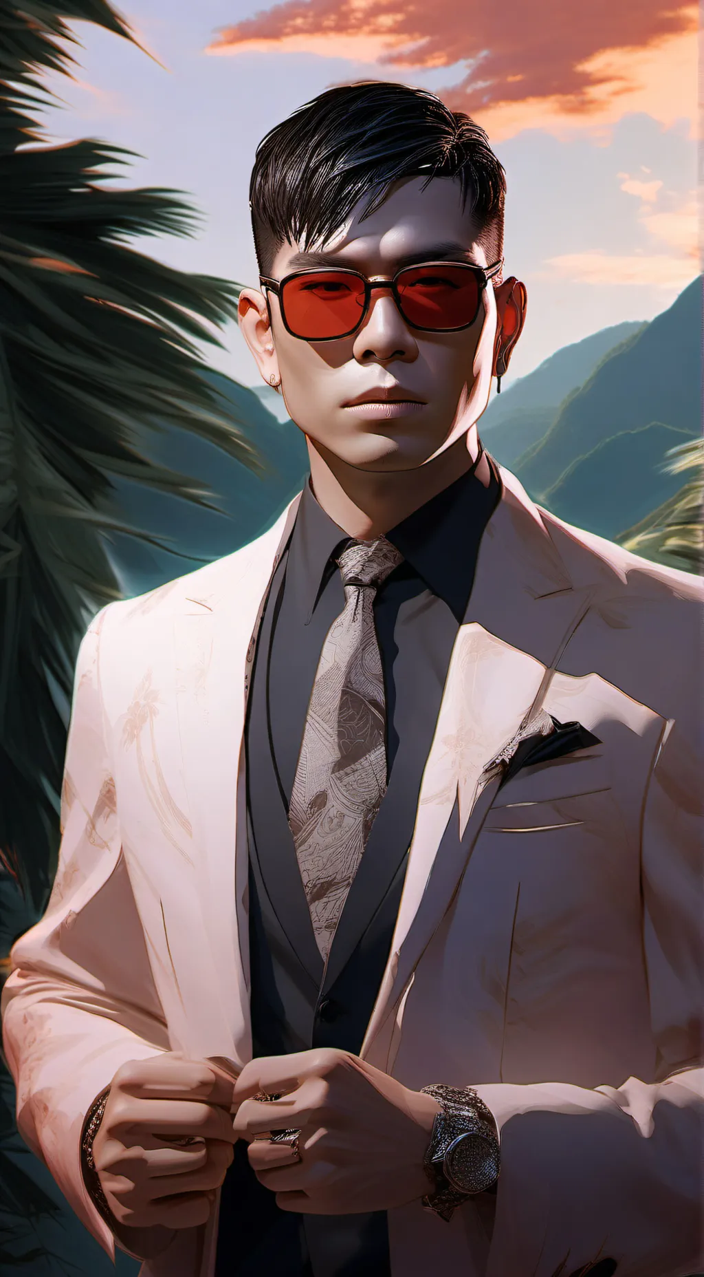 ai character: Alejandro  background