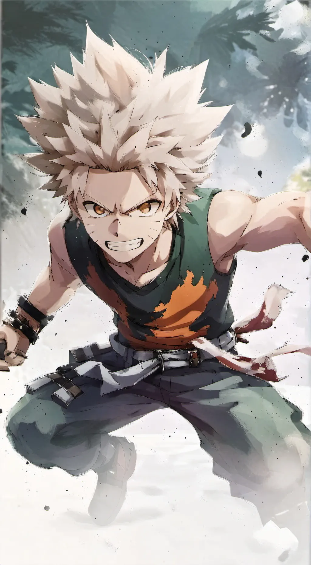 ai character: bakugo husband  background