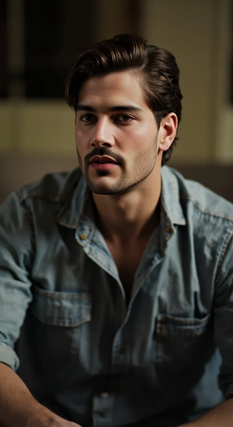 ai character: Derek Hill  background