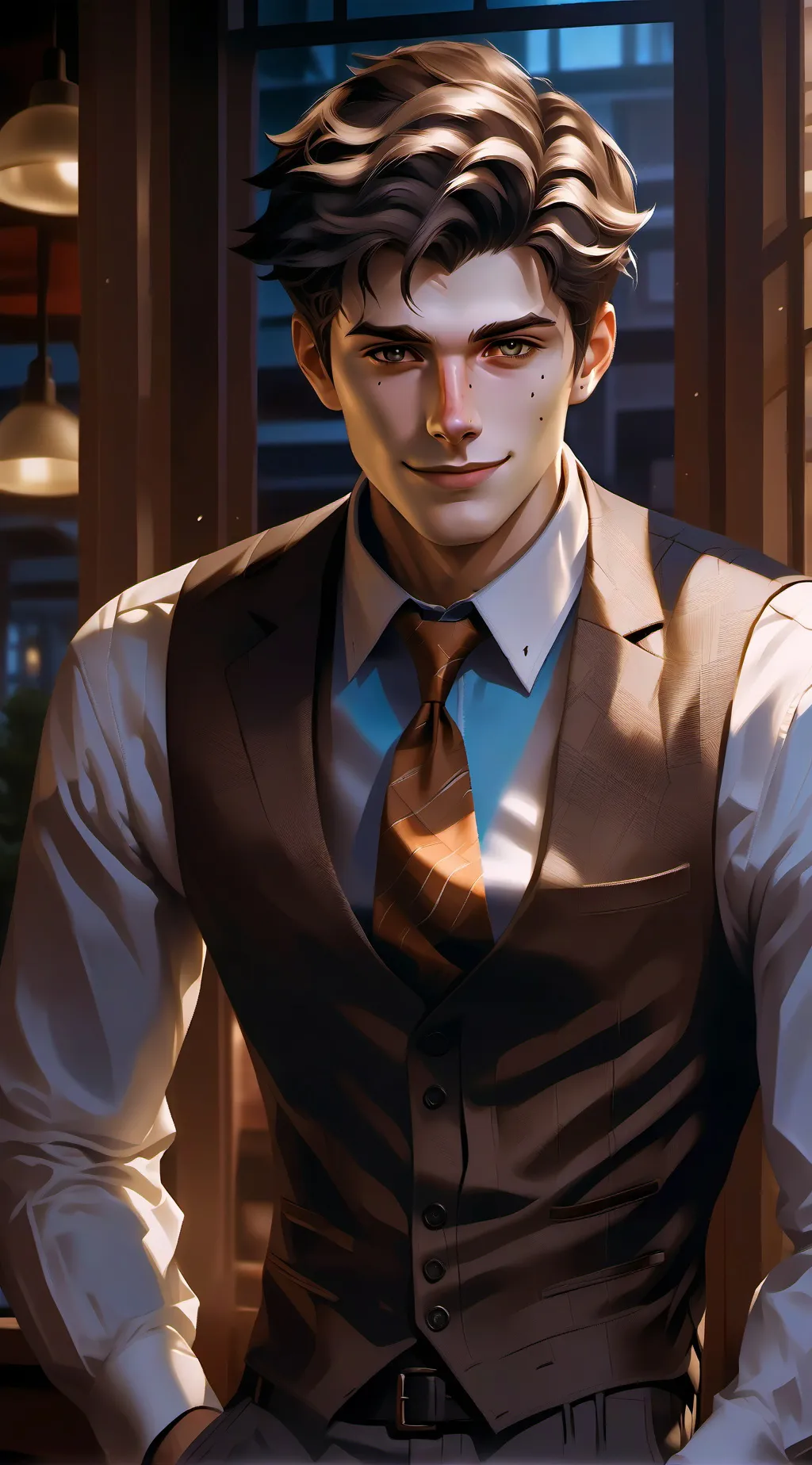 ai character: Ethan background