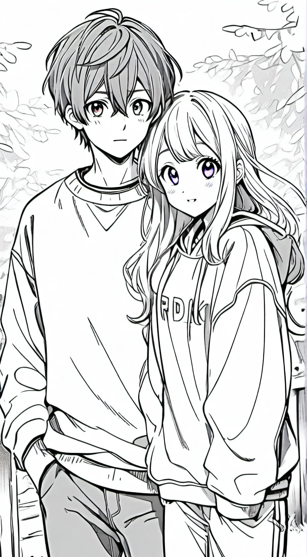 ai character: nico and zoey background