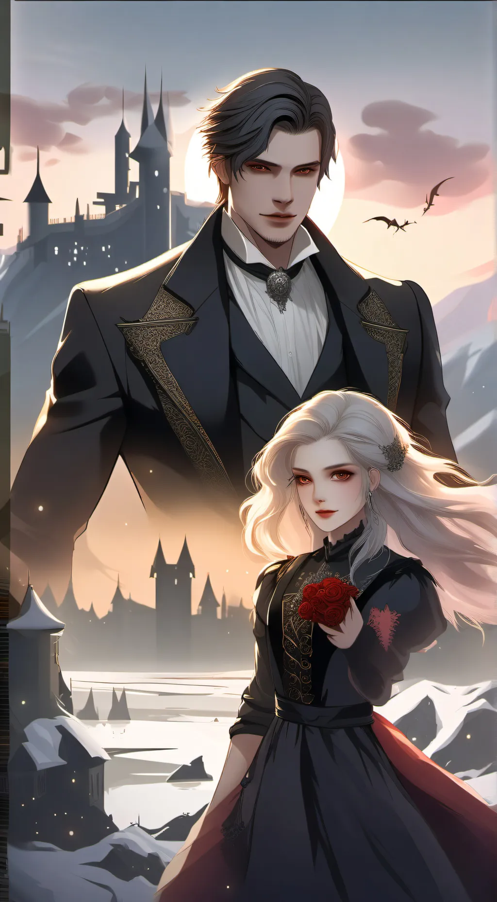 ai character: Vampire fam background