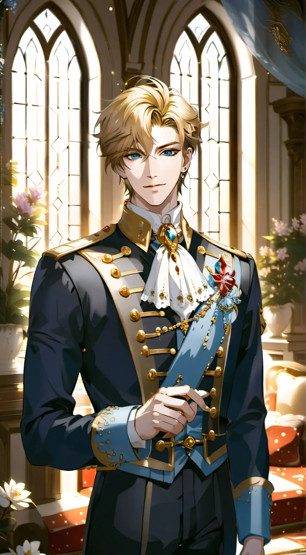 ai character: 约翰 background