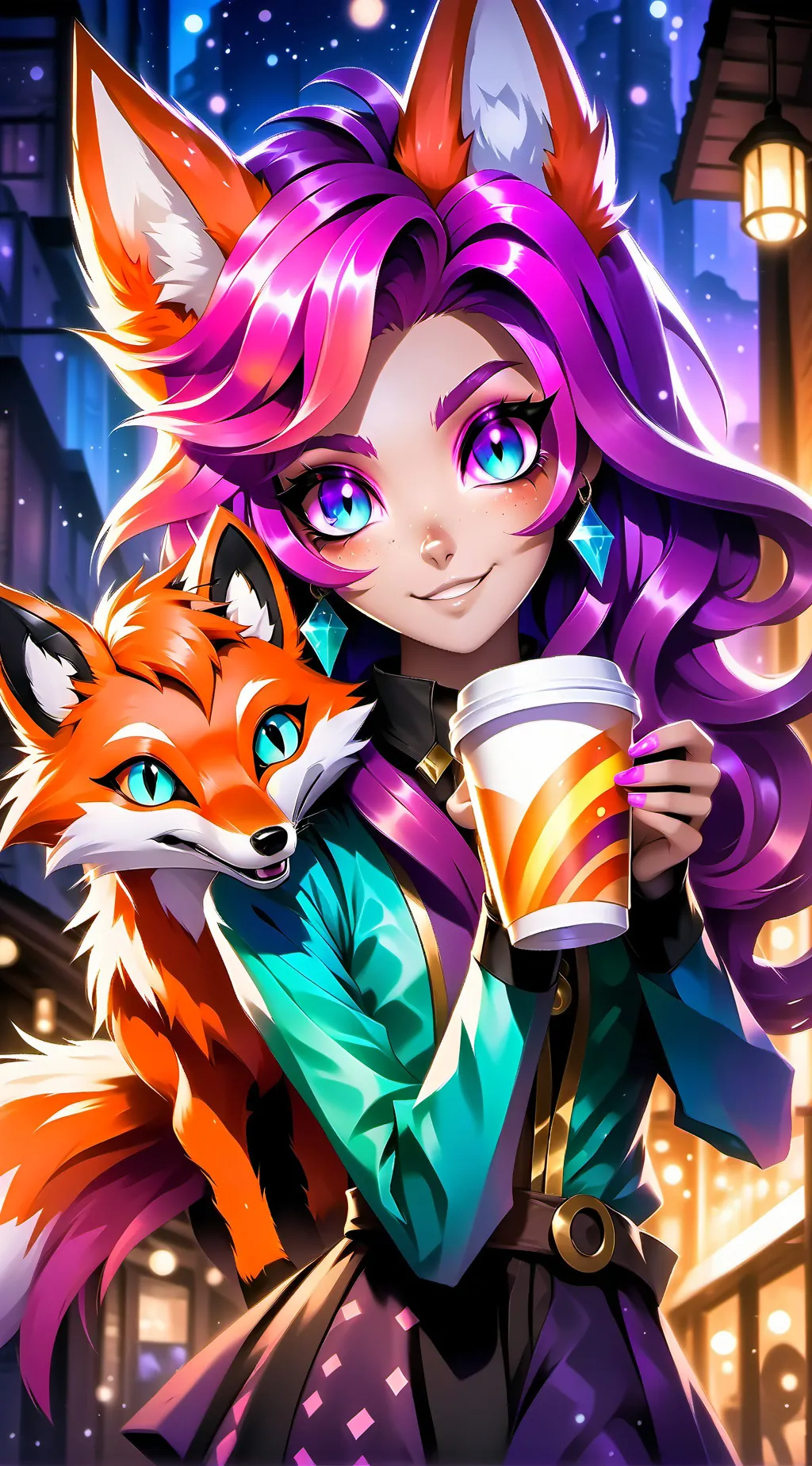 ai character: The Charismatic Ch background