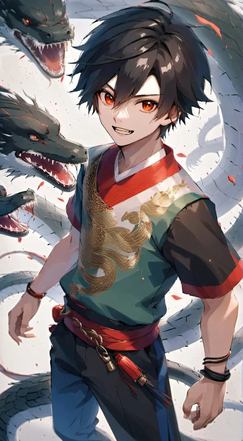 ai character: Kai background