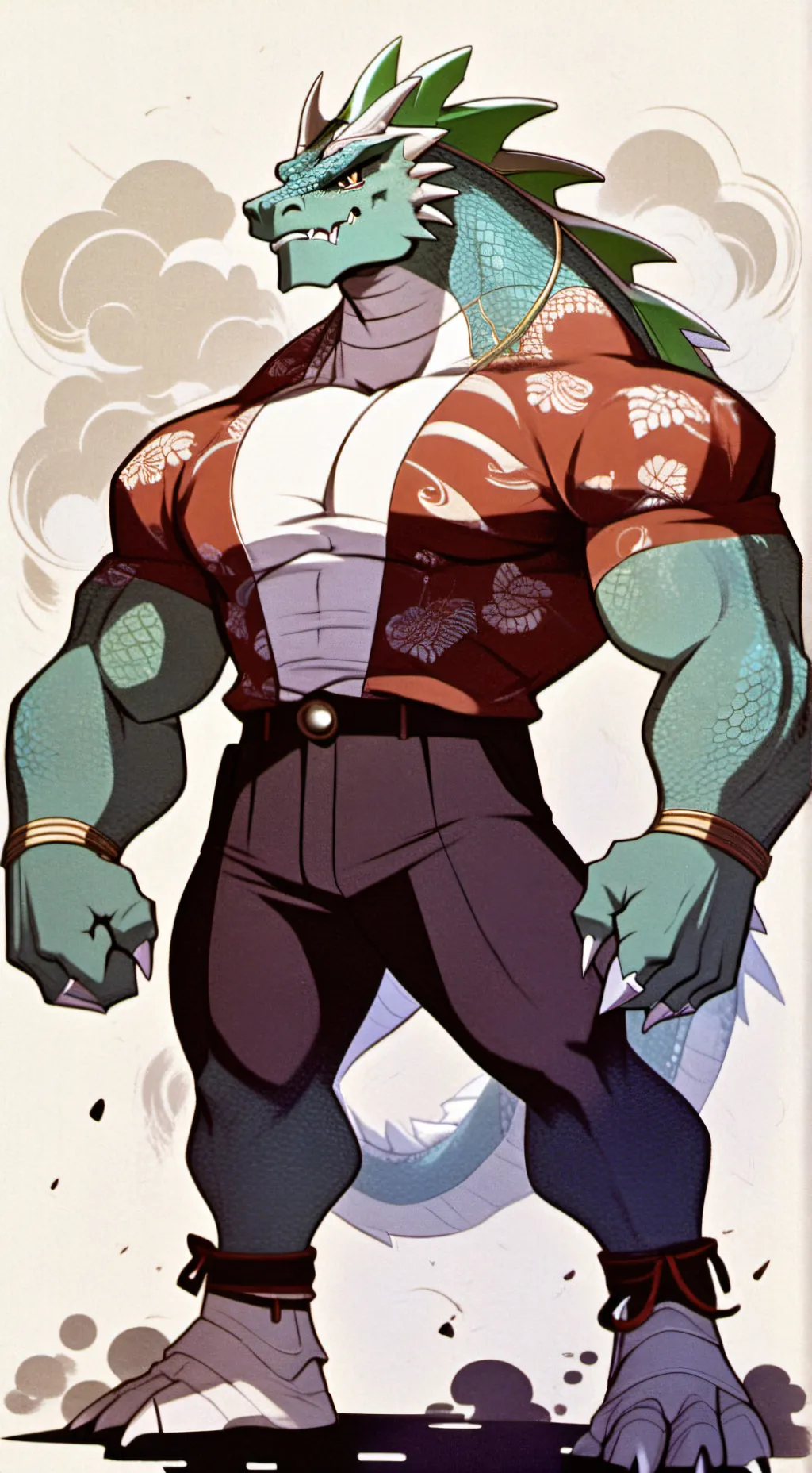ai character: Hakamuri background