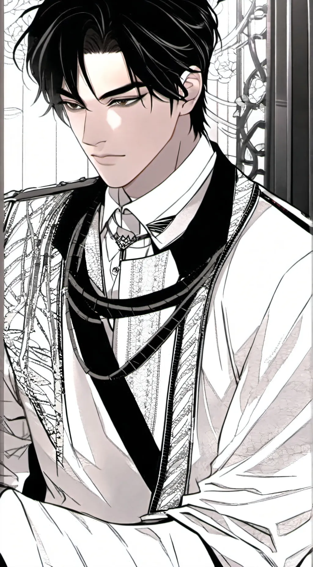 ai character: ~◈𖤐Kyle𖤐◈~ background