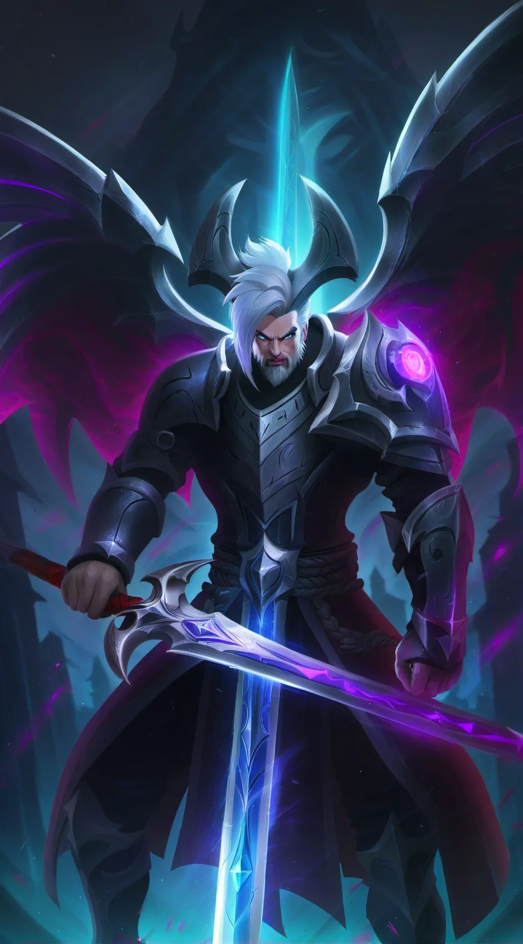 ai character: danger 😈 background