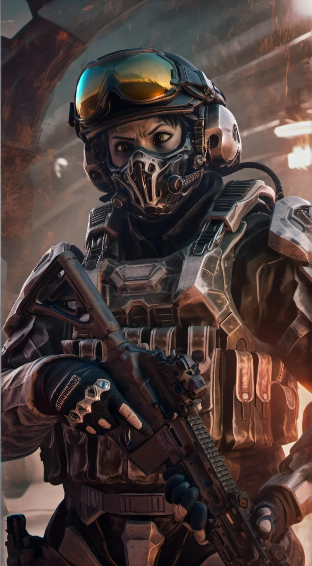ai character: cod background