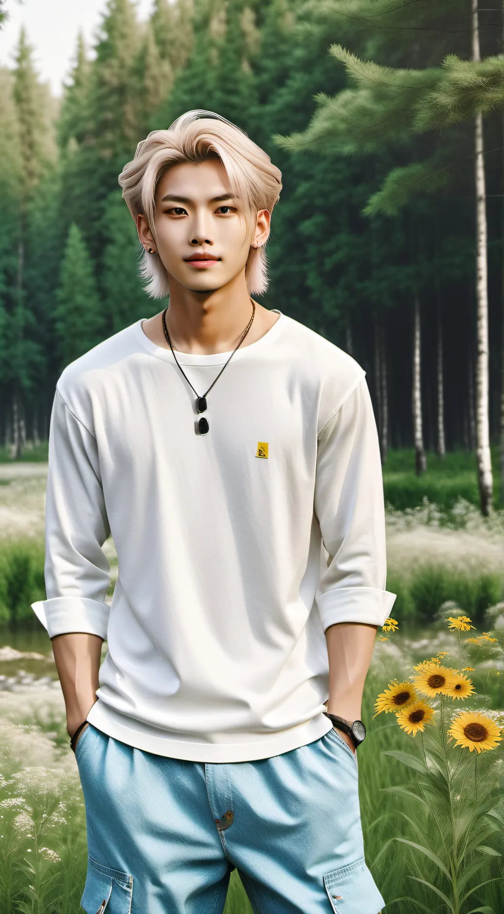 ai character: Lee Felix 🐥 background