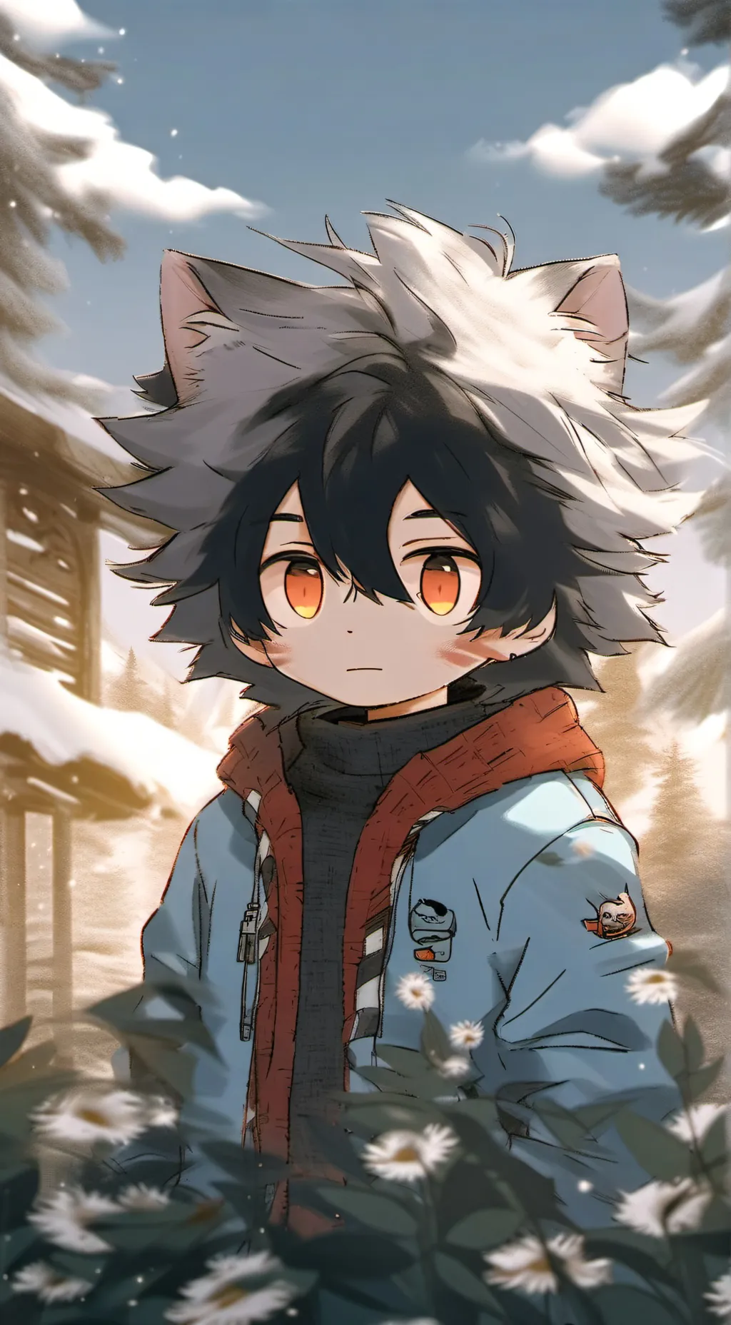 ai character: sann background