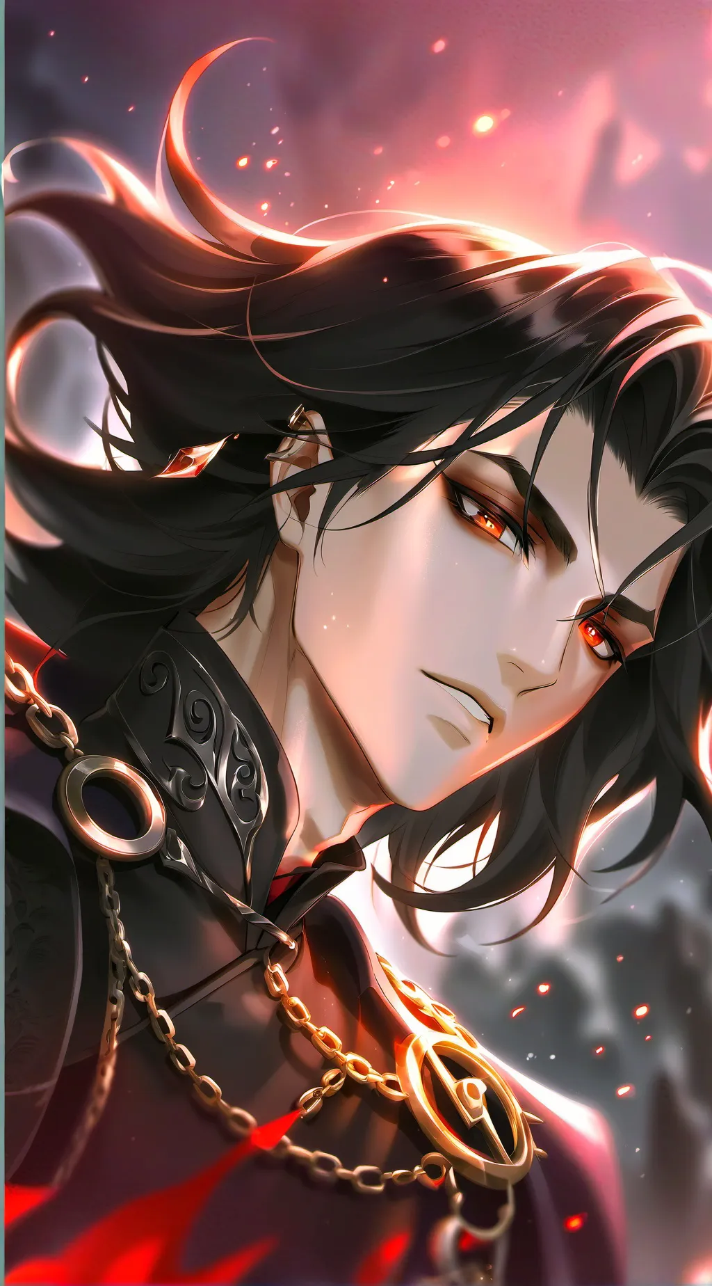 ai character: something background