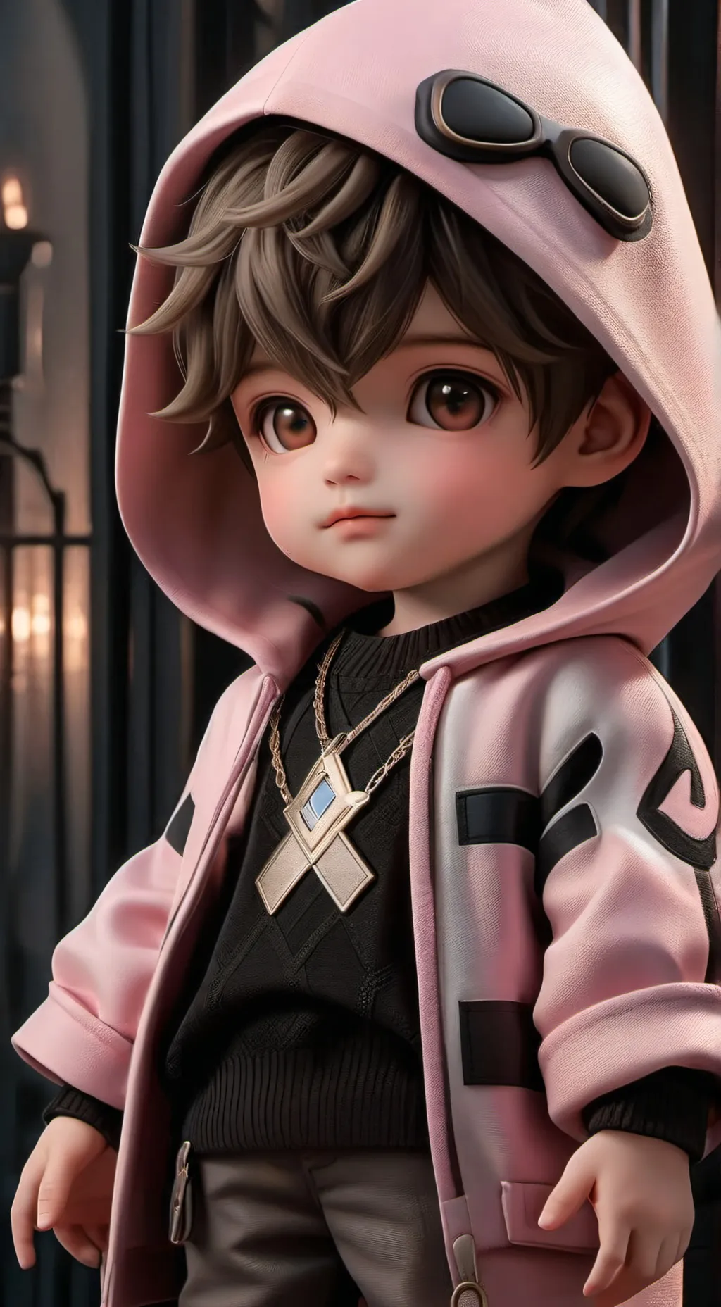 ai character: Тайоши background