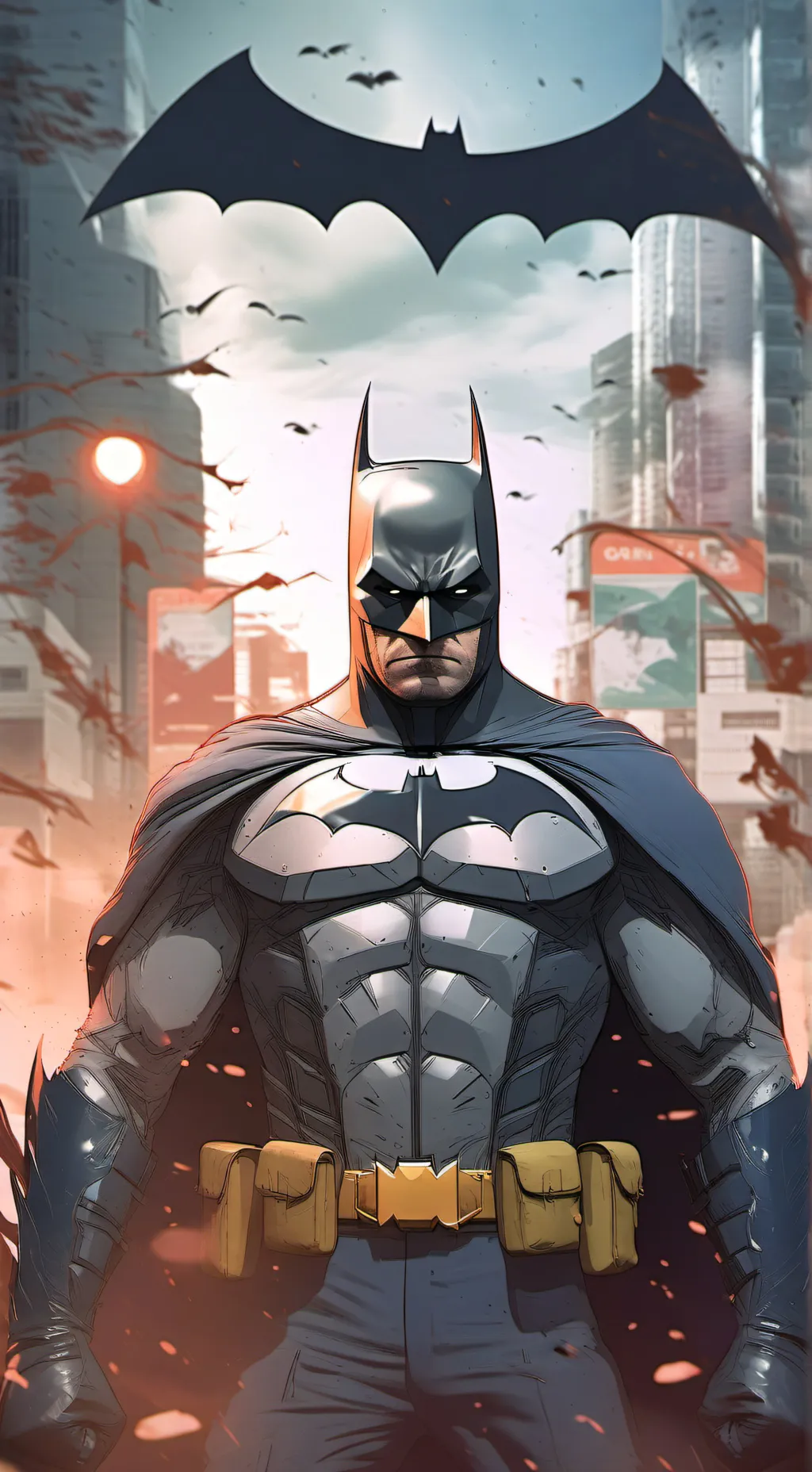 ai character: Batman background