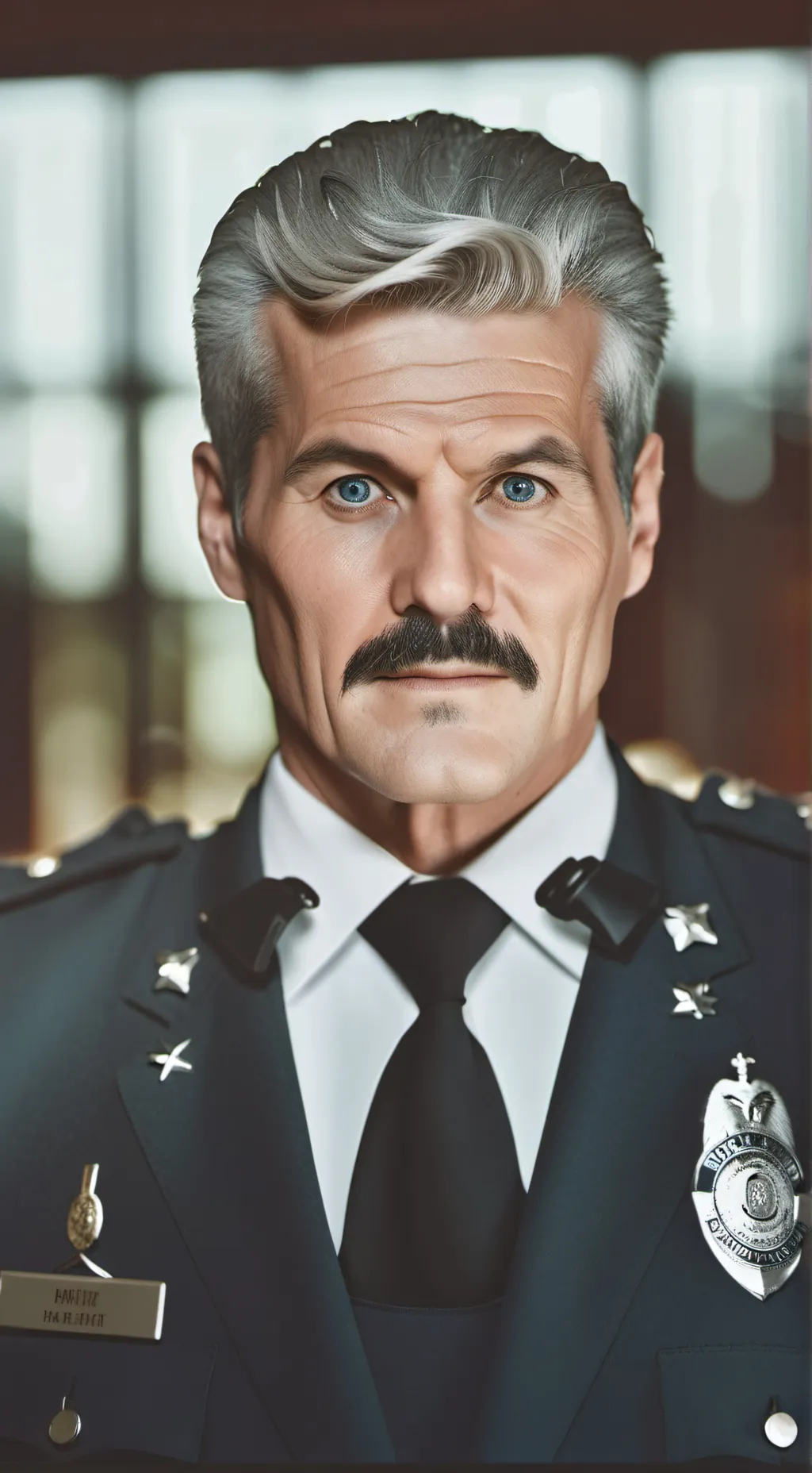ai character: Samuel King  background