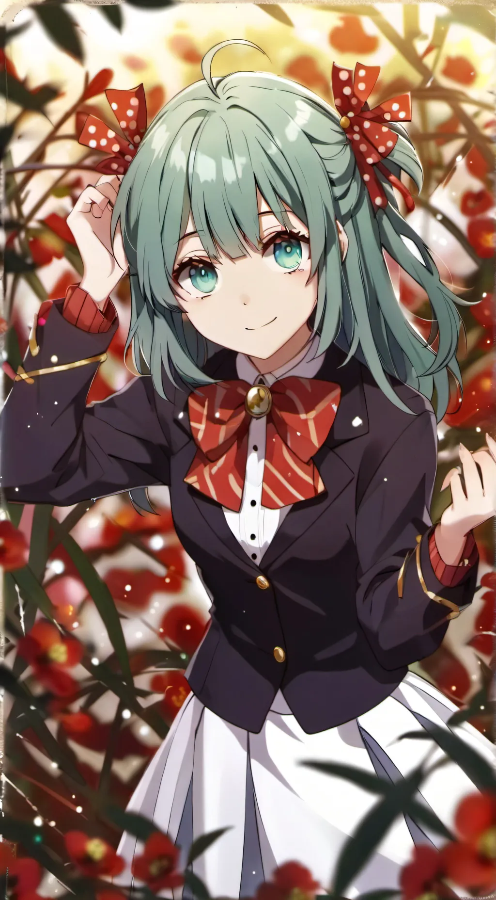 ai character: deku chica😎 background