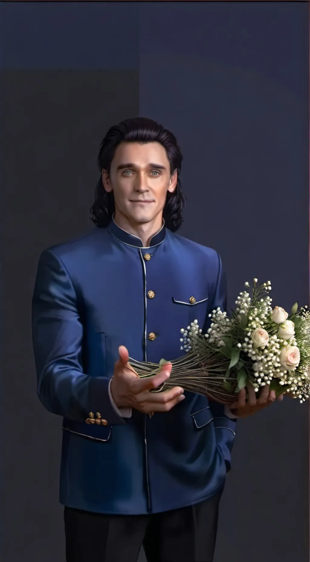 ai character: Loki background