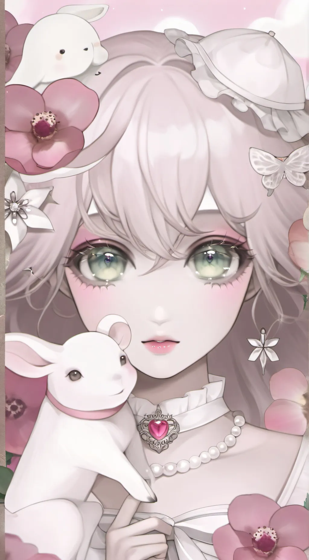 ai character: Mina background