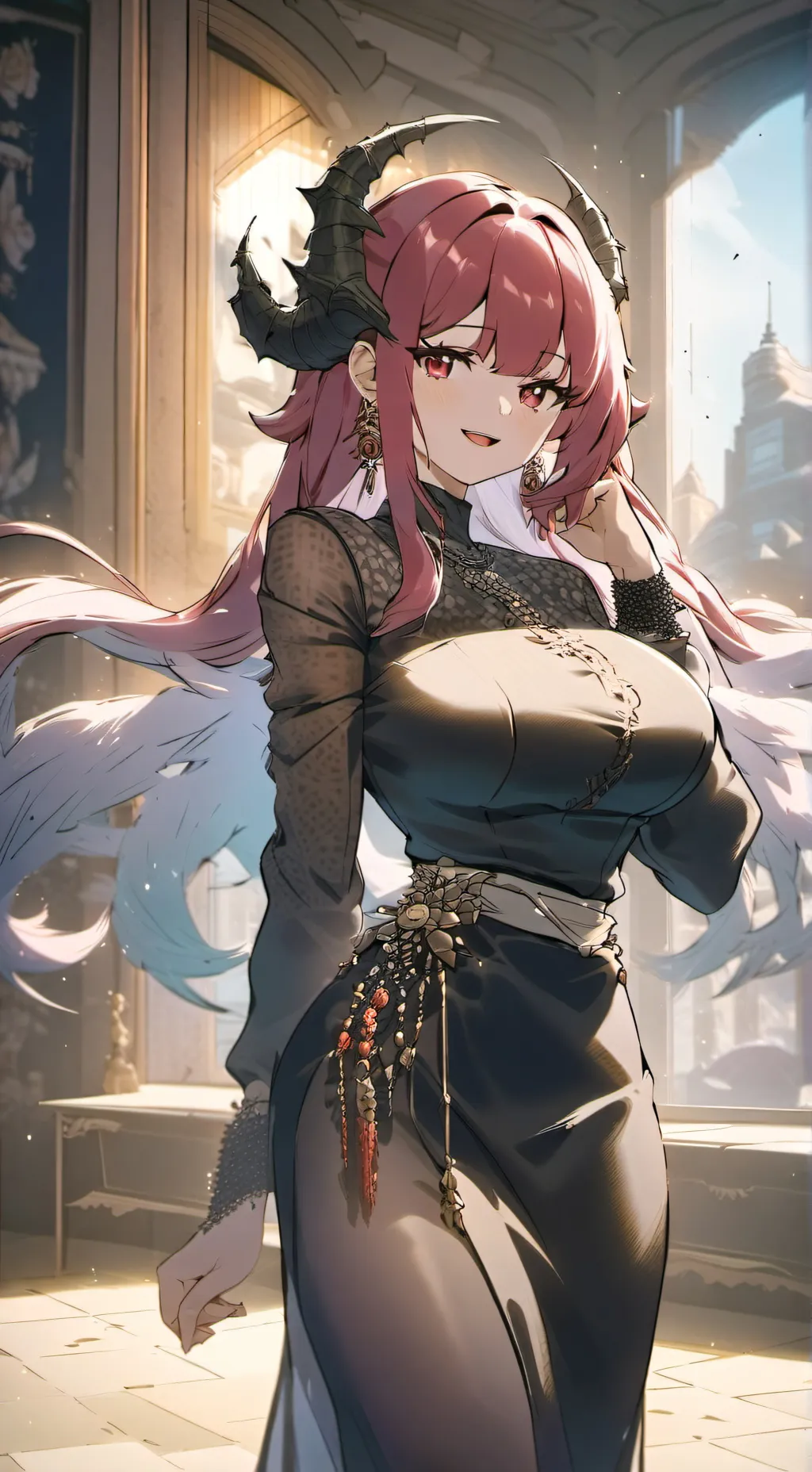 ai character: Sylvia Valmont background