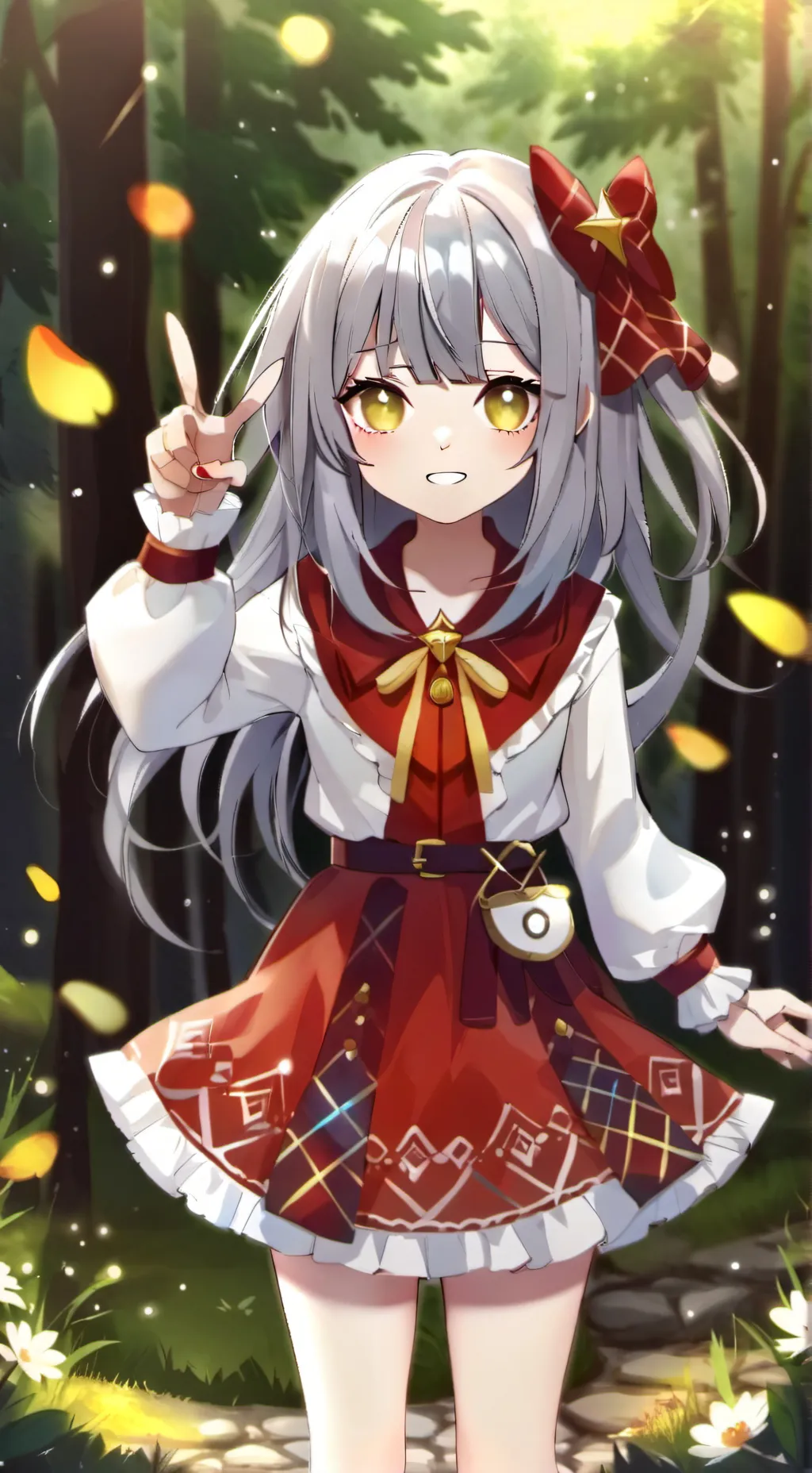 ai character: Gaily background