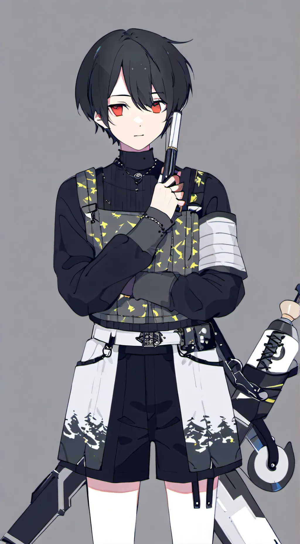 ai character: Ash background