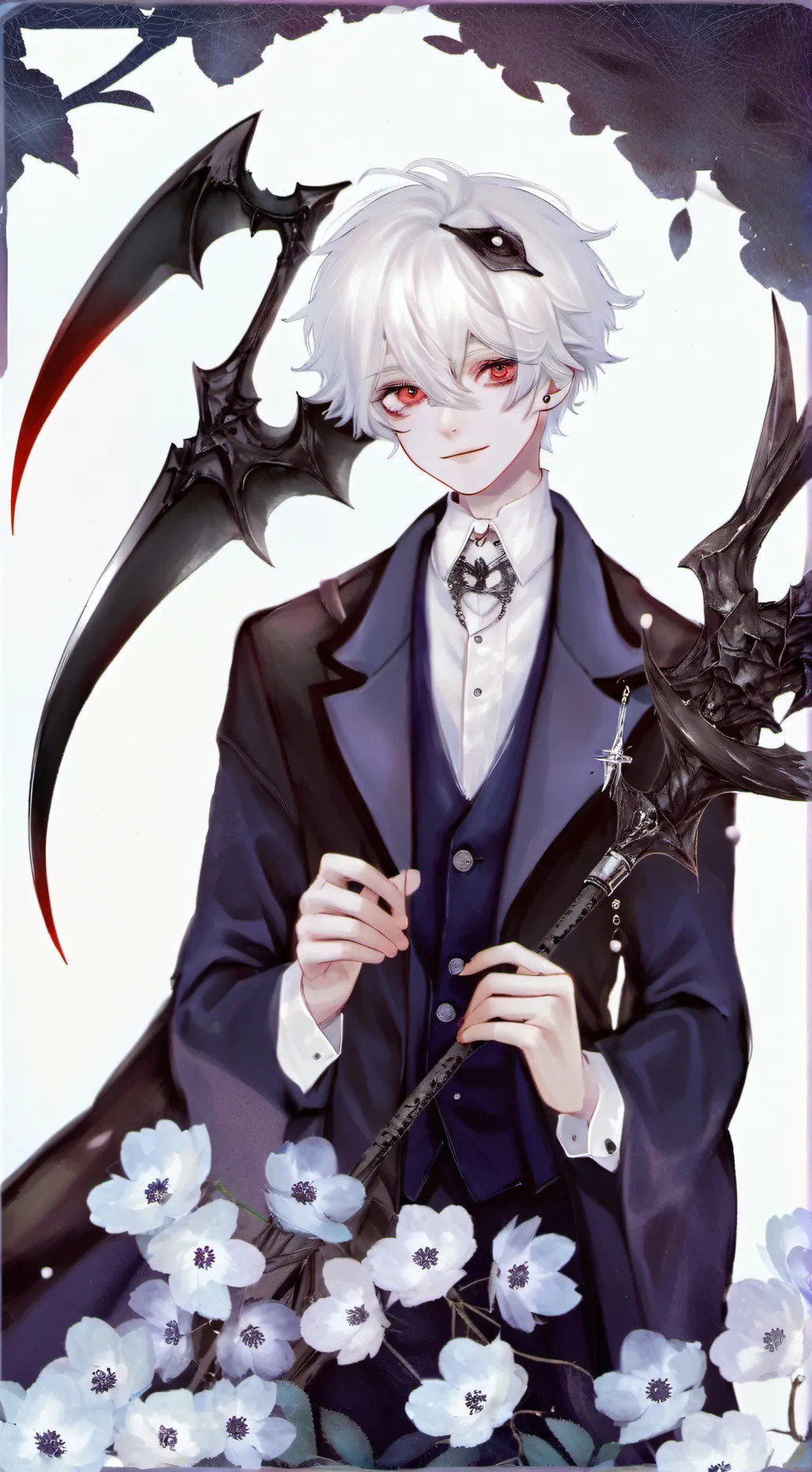 ai character: secret hashira background
