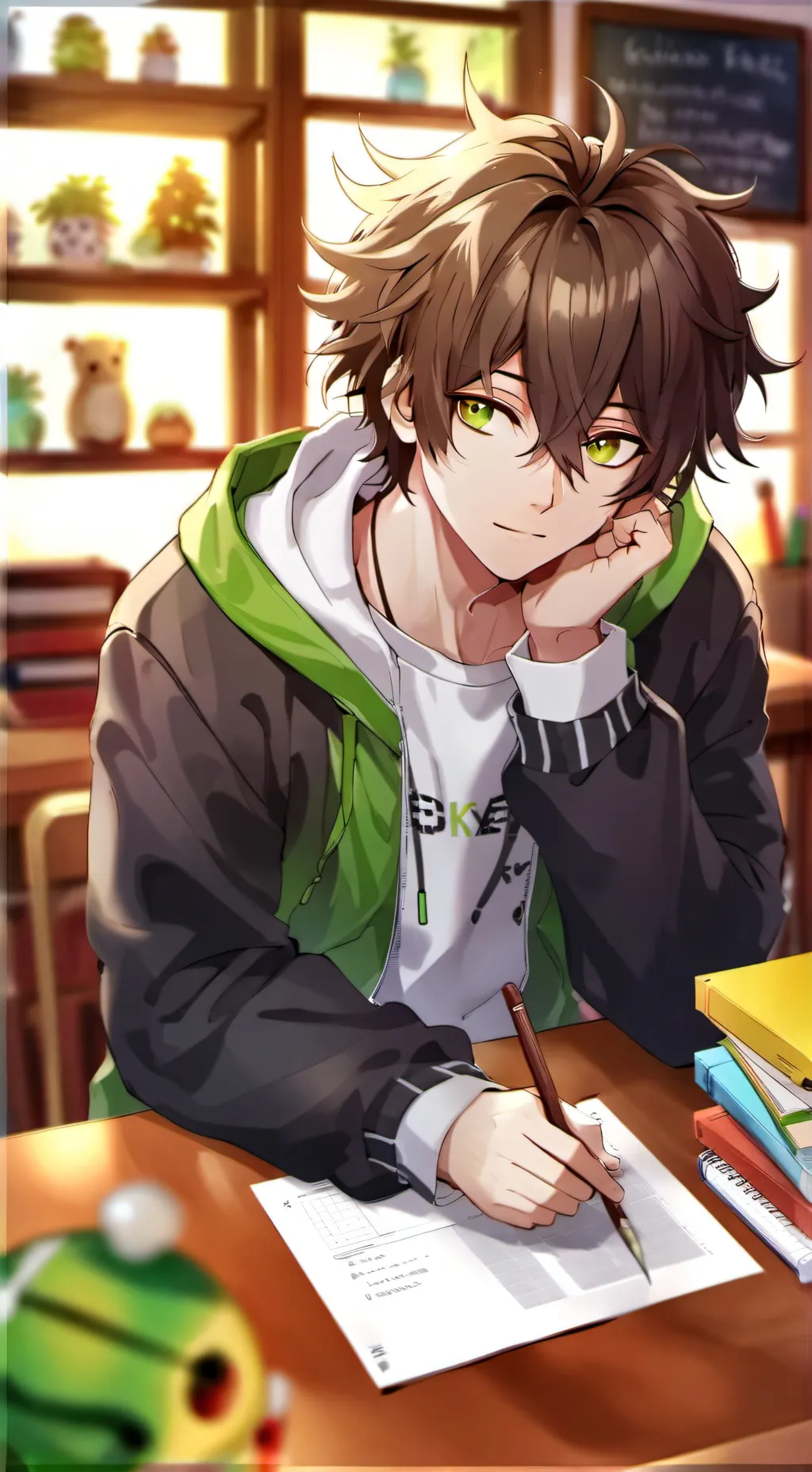 ai character: Eli background
