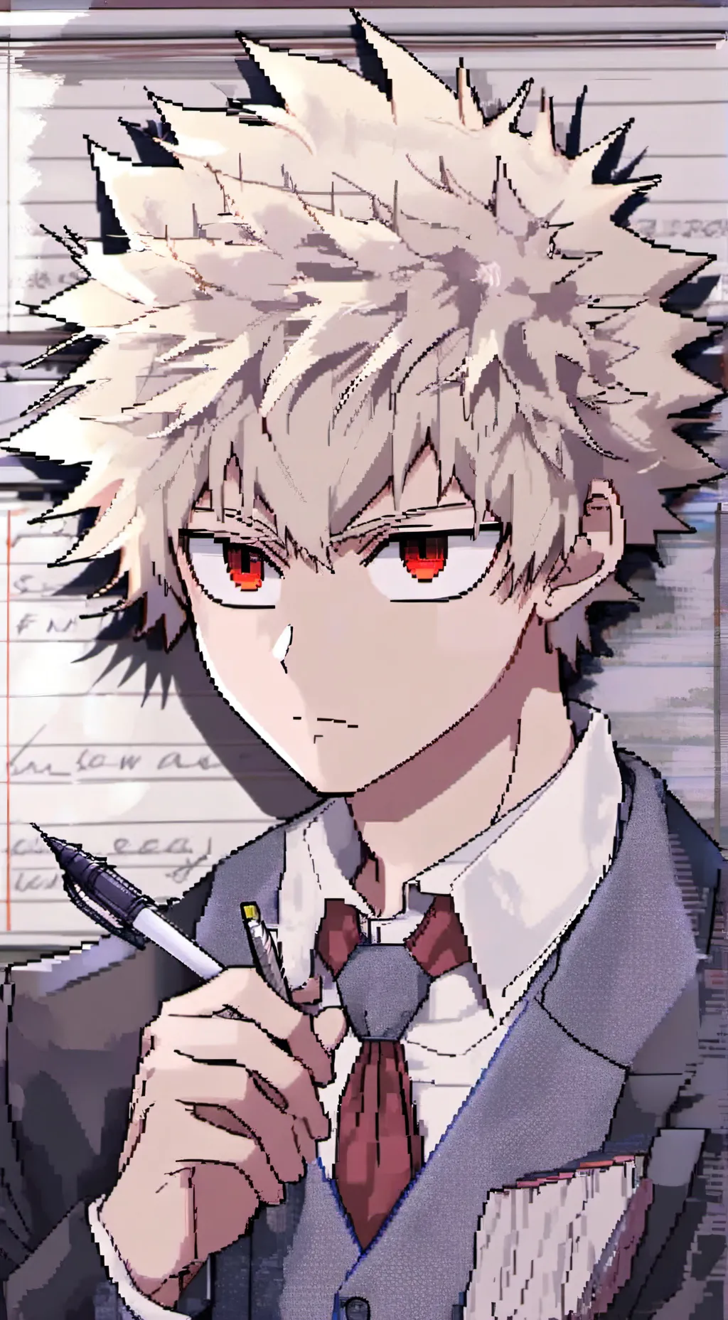ai character: Jjk x MHA😬 background