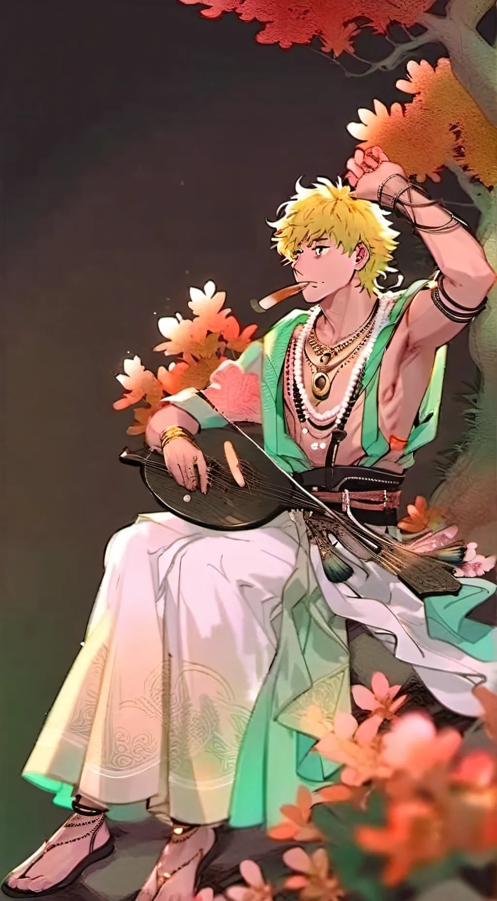 ai character: bakudeku background